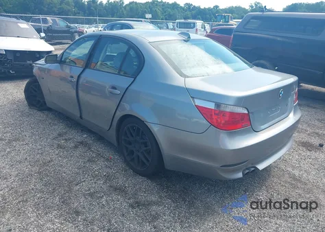 2004 BMW 530I из США, поврежденный, VIN WBANA73544B062754